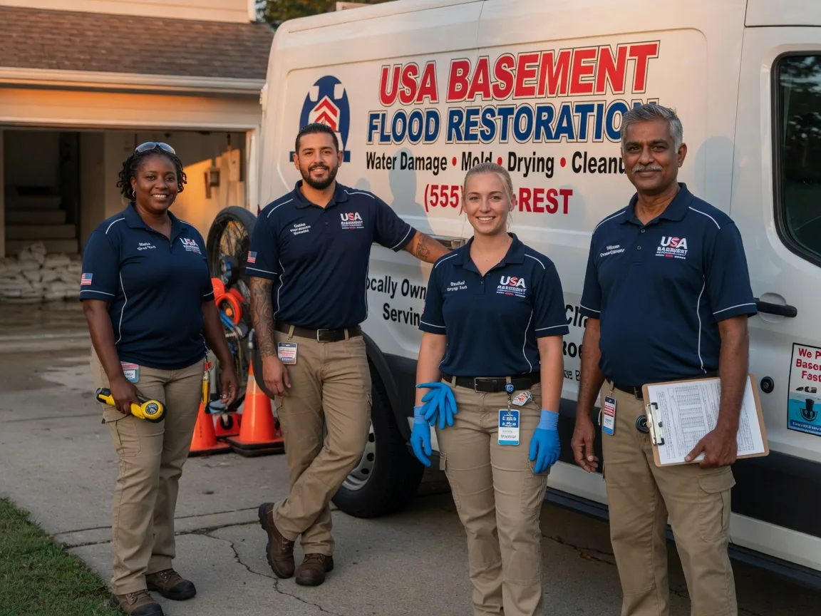 Basement Flood Cleanup company in Makinen, MN