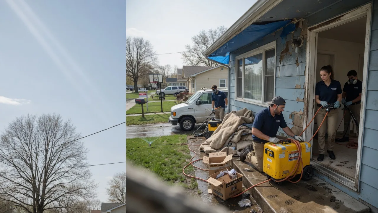 Basement Flood Cleanup in Makinen, MN near me